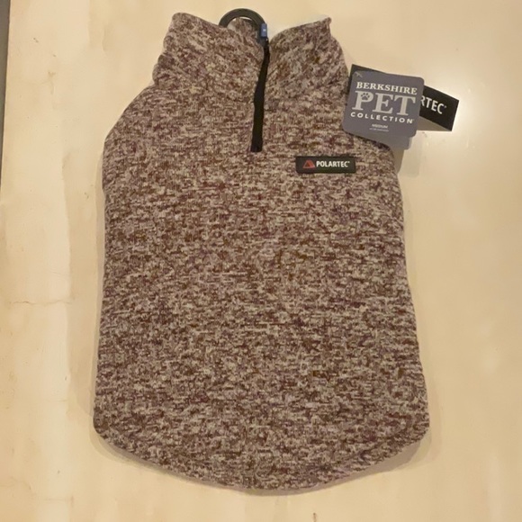 Dog Coat Faux Fleece Polartec Winter Jacket For Dogs Size Medium Sweater - Picture 9 of 9